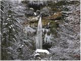 Pri Rosu - The Lower Peričnik waterfall